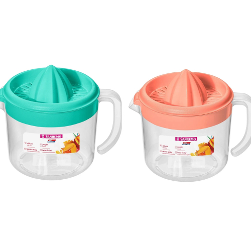 Espremedor De Laranja Manual De Frutas Plástico 1L Durável C