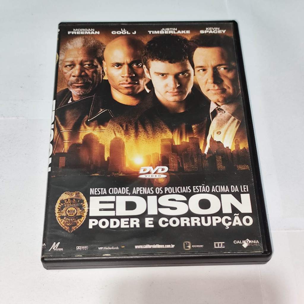 DVD Edison Poder e Corrupção (Dublado e Legendado) | Shopee Brasil