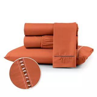 Jogo de Lençol 400 fios toque Suave e Acetinado Berço Solteiro Casal Queen King 02 e 03 Peças em Oferta na Shopee