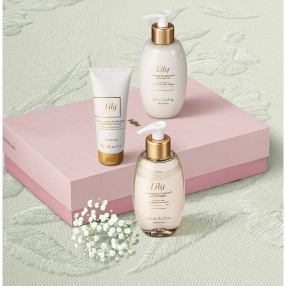 Kit Presente Lily Cuidados (3 itens) | Shopee Brasil