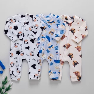 Macacão Soft Bebê Antialérgico Longo com Zíper Premium em Oferta na Shopee