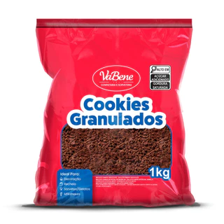 Biscoito Triturado Tipo Chocolate Oreo 1Kg Cookies Vabene
