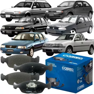 Pastilha de Freio Dianteira Original Cobreq Gol Santana Saveiro Royale Versailles em Oferta na Shopee