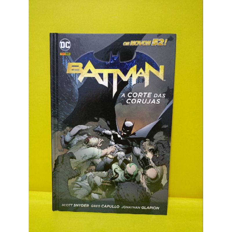 BATMAN - A CORTE DAS CORUJAS - OS NOVOS 52 | Shopee Brasil
