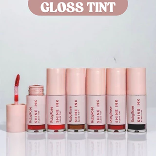 Gloss Tint Labial Shine Ink by RUBY ROSE HBL6600 - LINHA ROSA em Oferta na Shopee
