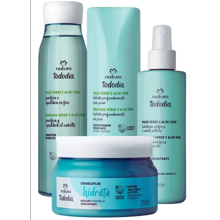 NATURA LINHA HIDRATANTE TODO DIA MAÇA VERDE E ALOE VERA