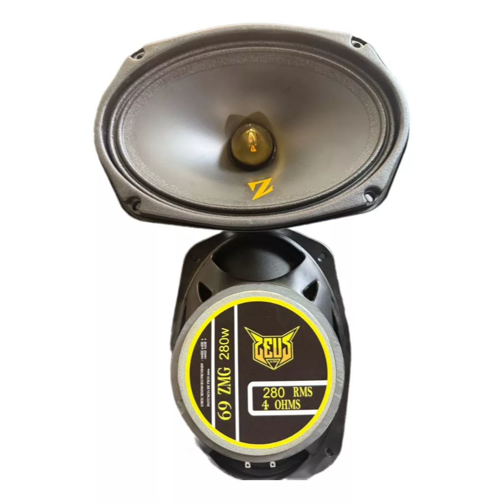 Som Automotivo Zeus Audio Mb280 560w Rms Par 6x9 = evok zetta
