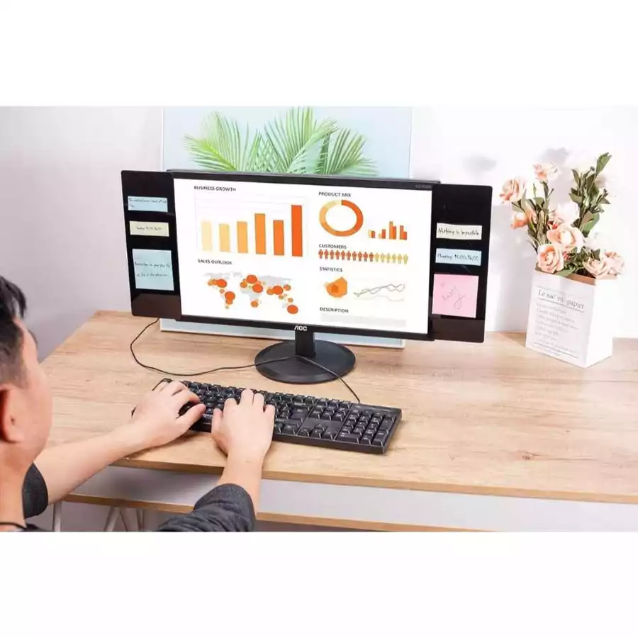 Suporte de monitor para blocos de notas, anotação, lembrete — foto 3 de 4