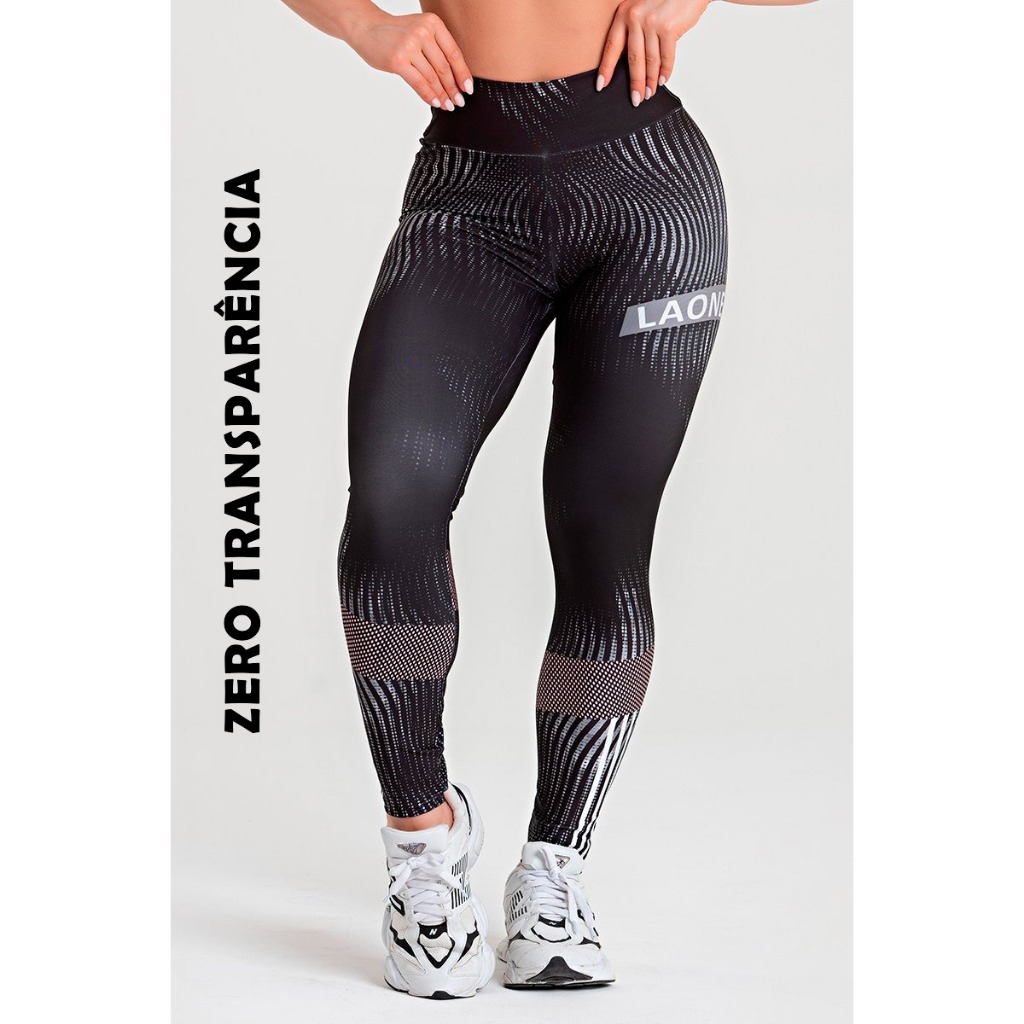 Calça legging feminina para academia crossfit corrida caminhada ...