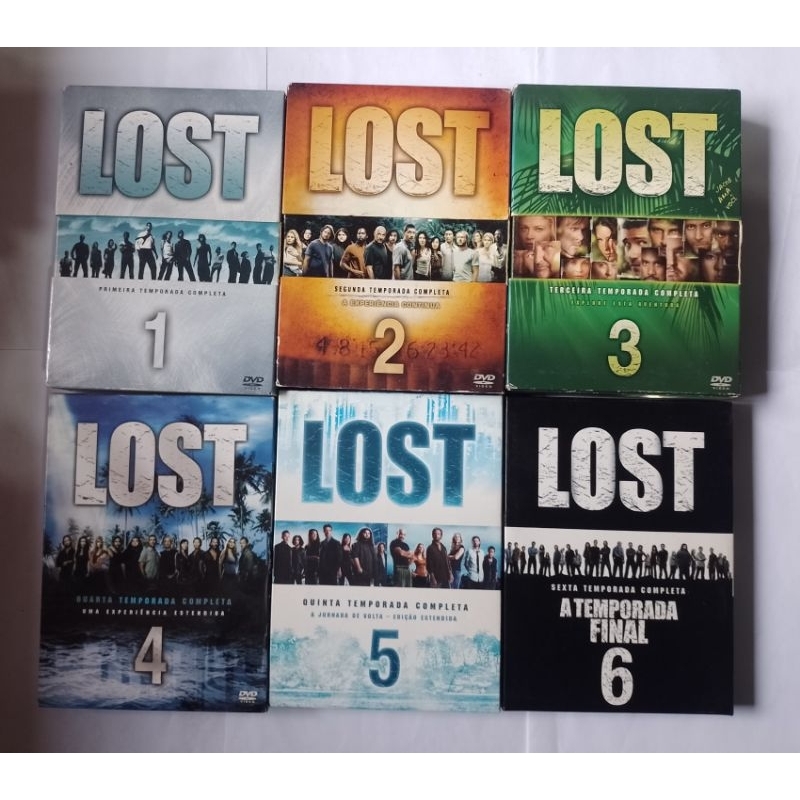 DVD Lost Série Completa Original 6 Temporadas Digistack | Shopee Brasil