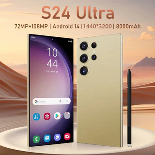 S24 Ultra Celular Smartphone 512GB ram AI Global 5G Dual Sim Android 14, 7.3'' Tela,Câmera 108MP