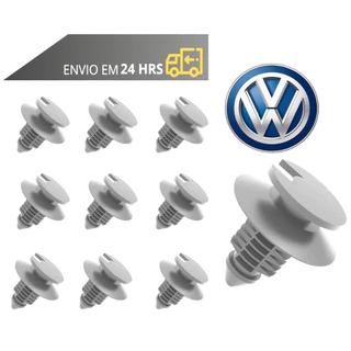 Kit Grampo Presilha Forro da Porta Volkswagen Gol Parati Saveiro Voyage Santana