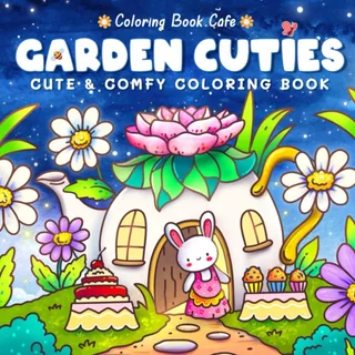 Garden Cuties 30 Desenhos para colorir FOLHAS SOLTAS + Acetato NÃO É ENCADERNADO em Oferta na Shopee