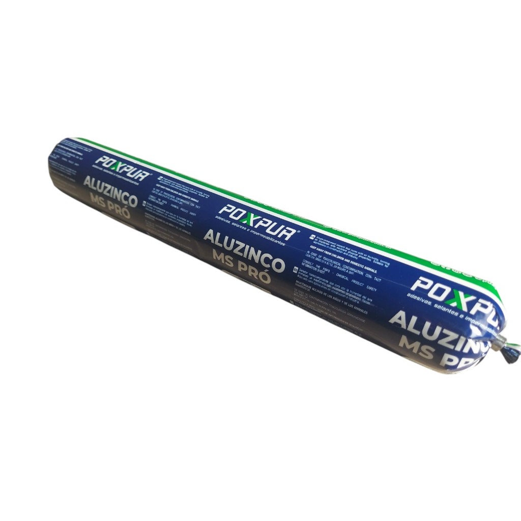Aluzinco Sachê Adesivo Pu Selante Silicone Cola Ms Pro 770g