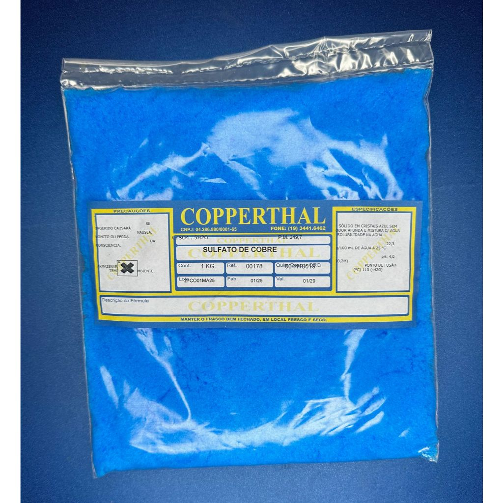 SULFATO DE COBRE MICROSAL – O Melhor do Brasil! | Shopee Brasil