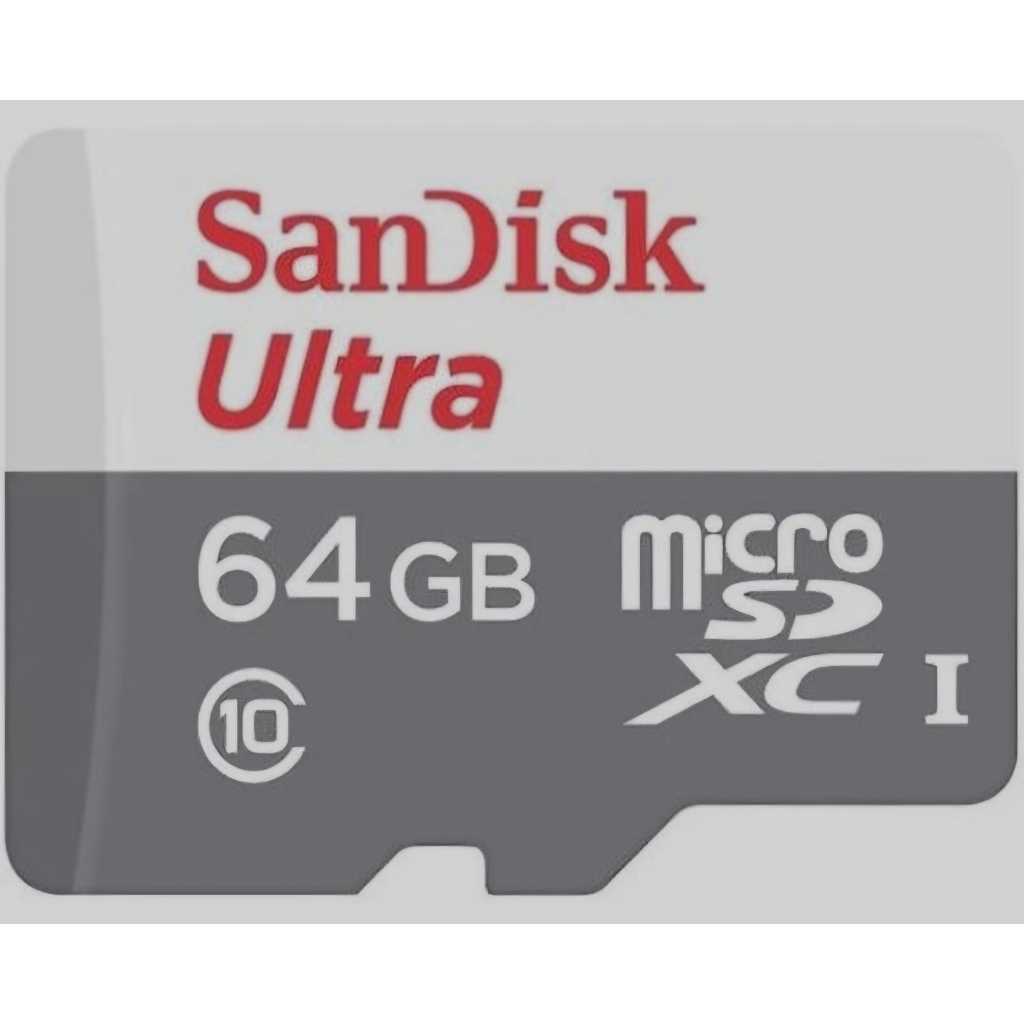 Cartão De Memória Sandisk Ultra A1 Classe 10 256gb / 512gb / 32gb / 64gb/ 128gb