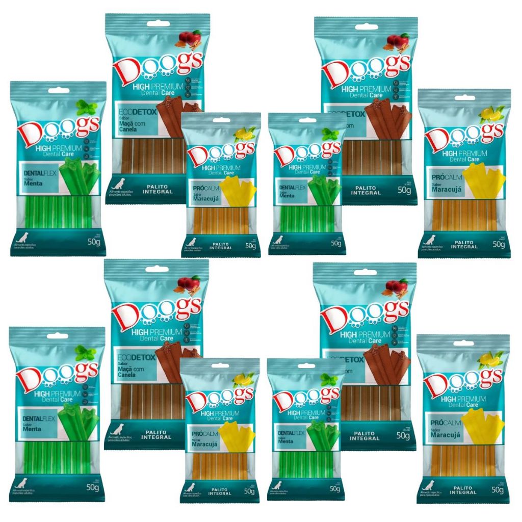 Foto de Petisco Pet Palito Flexivel Dental Snacks Cachorro 50g (Auxilio Cuidado na Higiene bucal do seu cão)