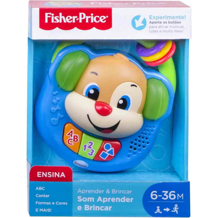 Brinquedo Musical para Bebê Aprender e Brincar - Fisher Price - Mattel ...