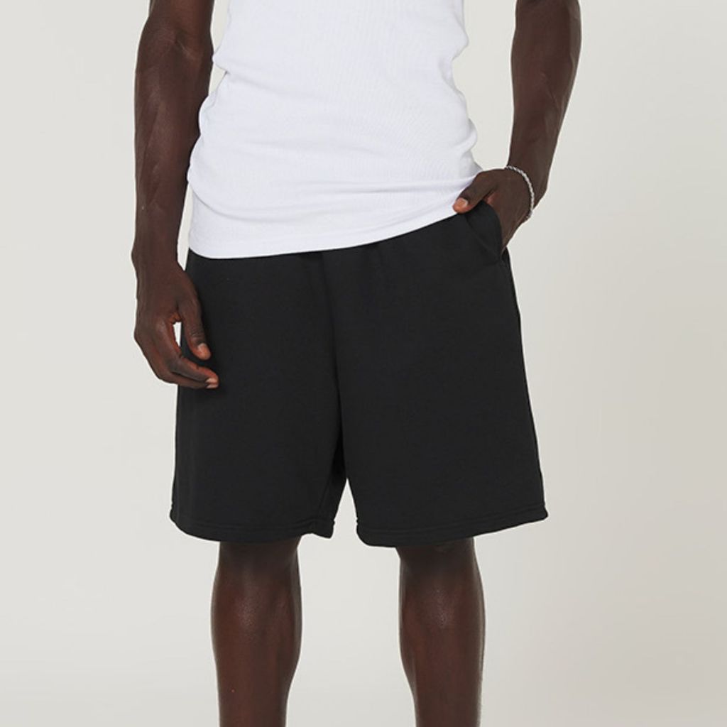 Bermuda de Moletom Streetwear Unissex Cores Diversas