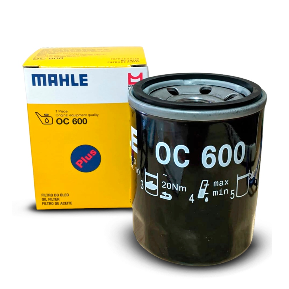Filtro de oleo MAHLE OC600 Compativel p/ Fiat Uno Mobi Grand Siena ...