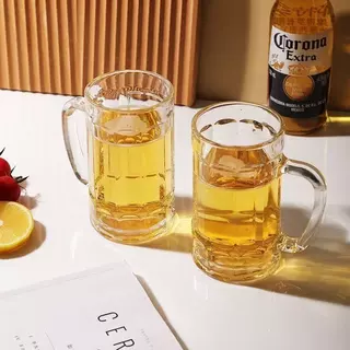 Caneca de vidro 350ml Copo para agua cafe e cha