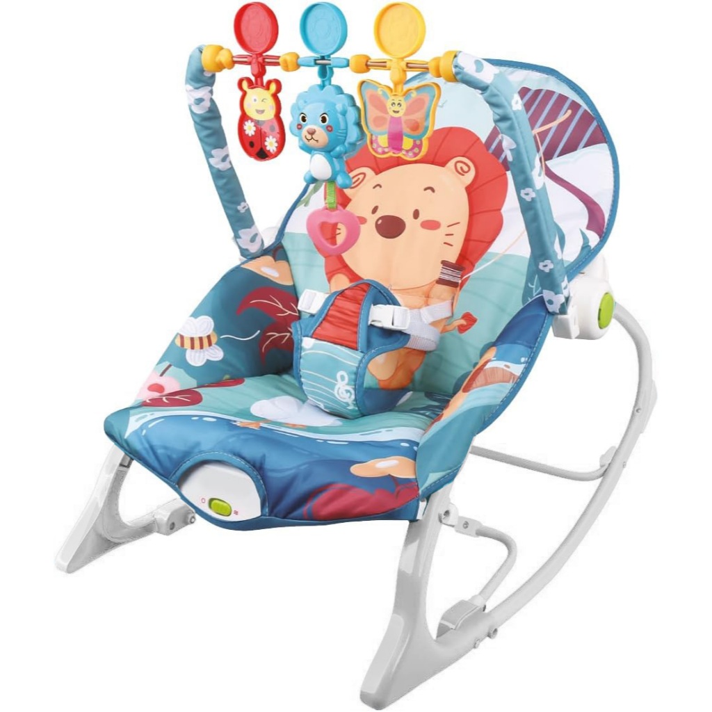 Cadeira de Descanso e Balanço Para Bebê Baby Vibratória Com Musical e ...