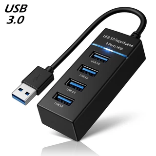 Hub Cabo USB 3.0 Adaptador 4 e 7 Portas Alta Velocidade Notebook PC Teclado 5Gbps Speed Pen Drive em Oferta na Shopee
