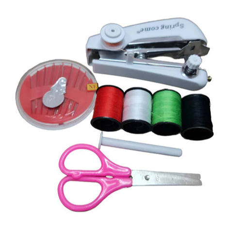 Máquina De Costura manual/mini Pequena multi-Funções Simples Portátil