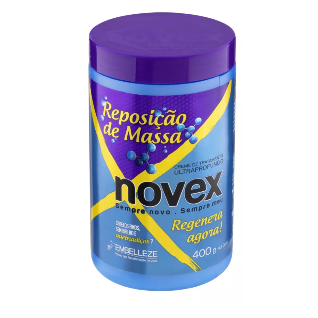 Creme de Cabelo Tratamento Novex Reposição de Massa 400g | Shopee Brasil