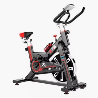 Bicicleta Spinning Inércia Ergonomica Fit Sport Preta Vermelha Bike Academia