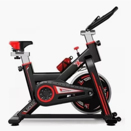 Bicicleta Spinning Inércia Ergonomica Fit Sport Preta Vermelha Bike Academia
