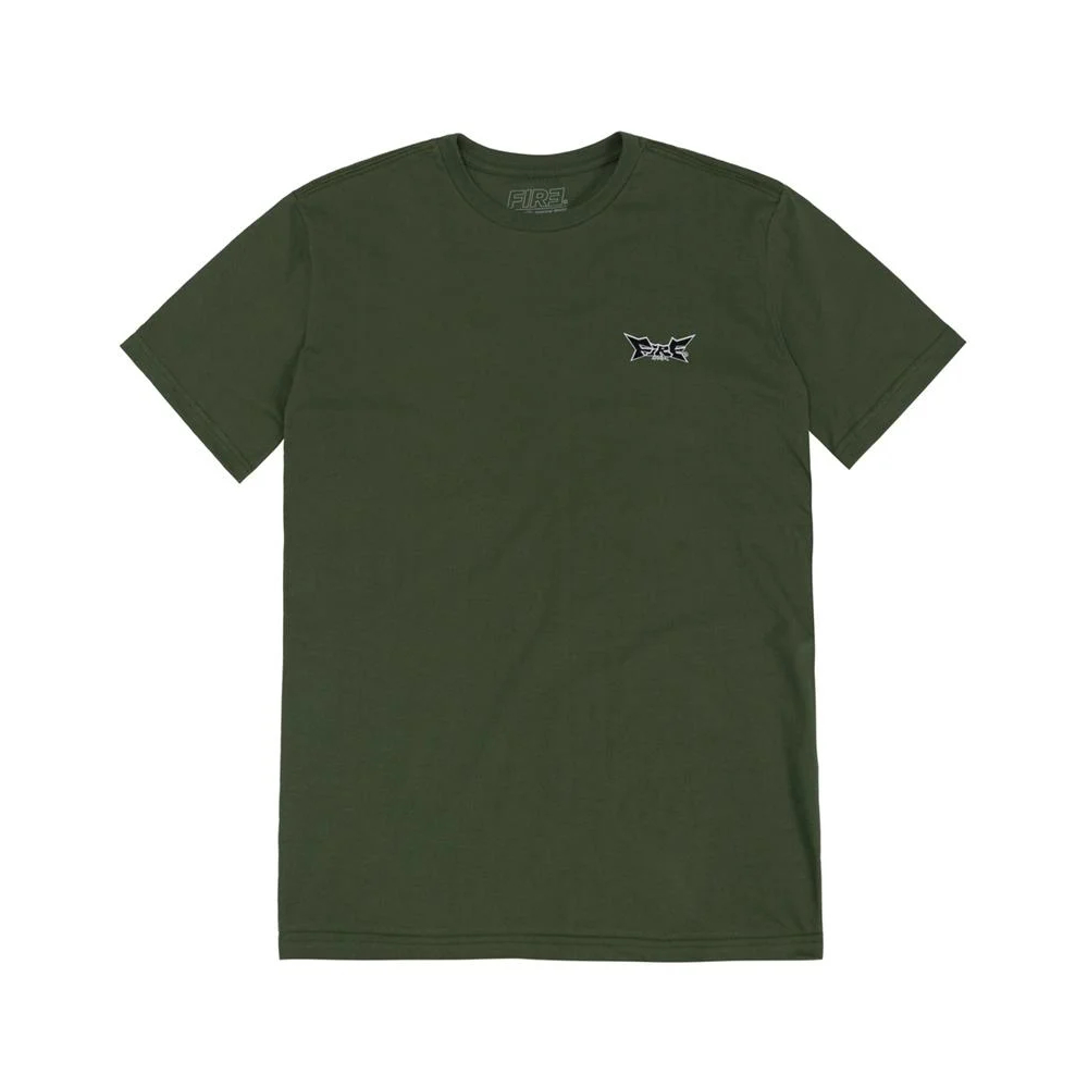 Camiseta Básica Fire Strife Letter | Shopee Brasil