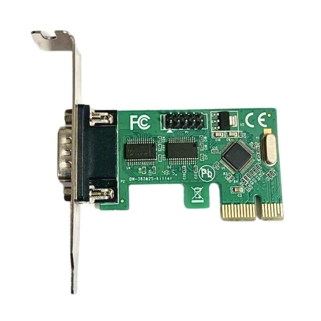 Placa De Comunicação PCI Express Serial 1 Porta Perfil Baixo | SERIAL-B ...