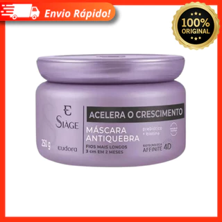 Máscara Capilar Eudora Siàge Acelera o Crescimento 250g