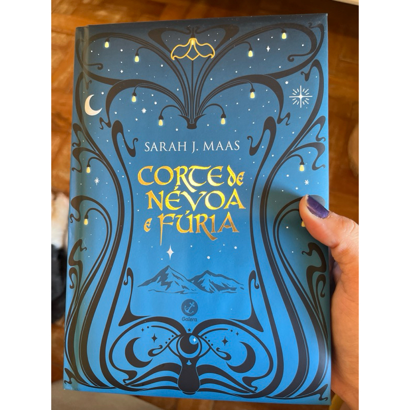 Livro Corte de Névoa e Fúria - SARAH J. MAAS (capa dura) | Shopee Brasil
