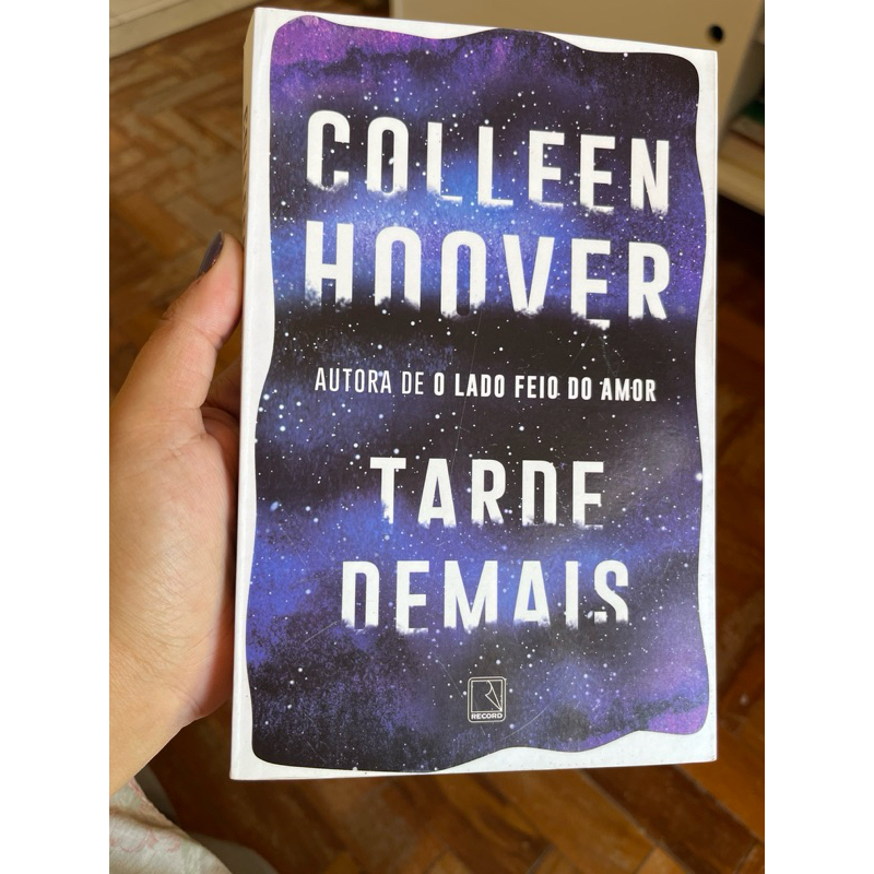 Livro Tarde Demais - COLLEN HOOVER | Shopee Brasil