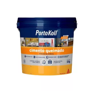 Cimento Queimado Portokoll balde 5kg