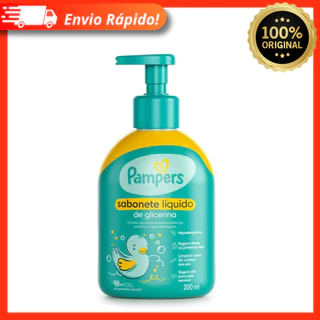 Pampers Glicerina - Sabonete Líquido Infantil 200ml 100% Original