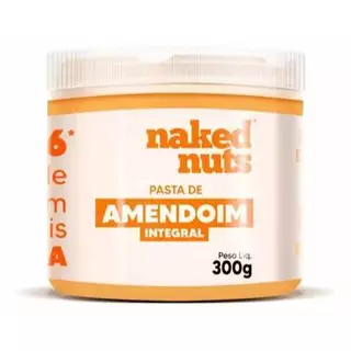 Pasta De Amendoim Integral Naked Nuts 300g