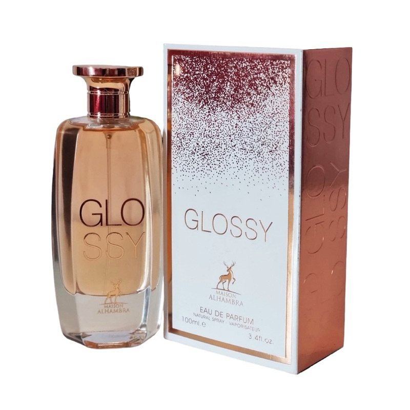 Perfume Maison Alhambra Glossy EDP Feminino 100ml | Shopee Brasil