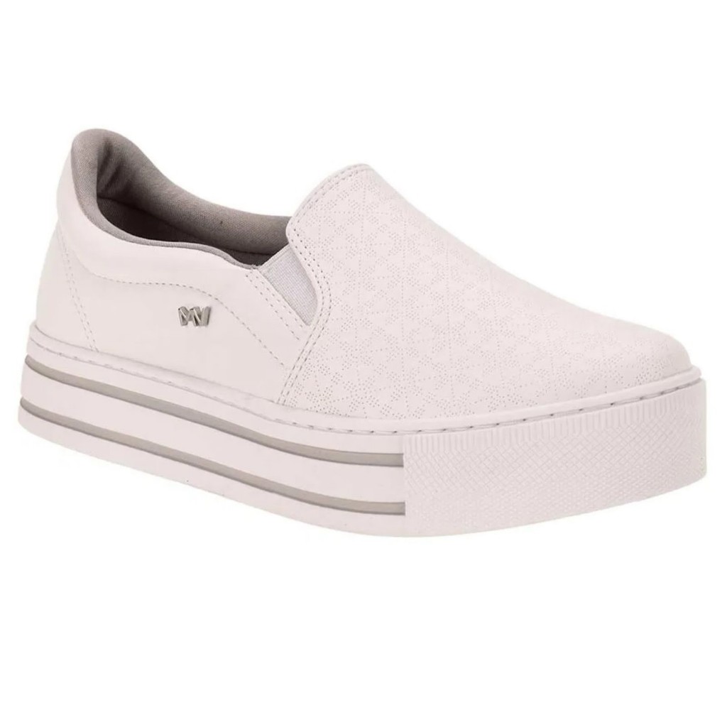 TENIS VIA MARTE SEM CADARÇO SLIP ON CALCE FÁCIL SOLA ALTA