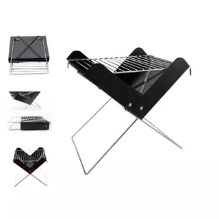 Mini Churrasqueira Super Grill Portátil Fácil Manuseio Camping (6529C)