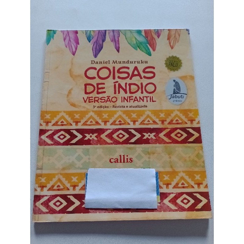 Coisas de Índio:versão infantil - Daniel Munduruku - Callis | Shopee Brasil