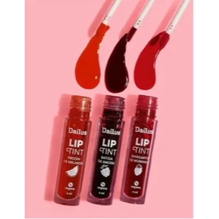 Lip tint Gel Dailus Vegano Escolha o Seu: Batida de amora, Frozen de melância e Margarita de morango em Oferta na Shopee