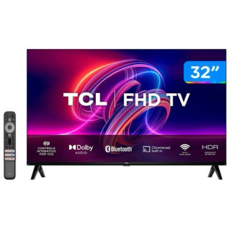Smart TV 32” Full HD LED TCL 32S5400A Android