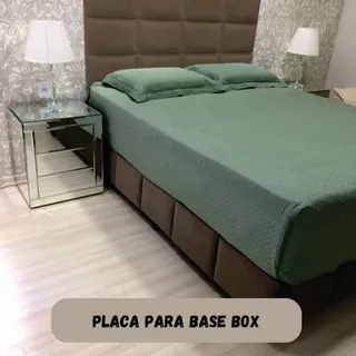 Placa para Base de Cama Box Modulada (Cama Solteiro, Casal, Queen e King) 14 Placas 30cm Altura