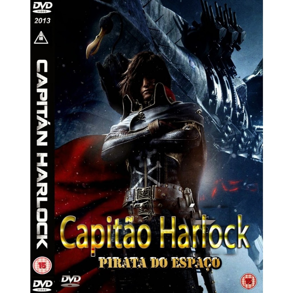 Dvd Filme: Capitão Harlock - Pirata Do Espaço (2013)
