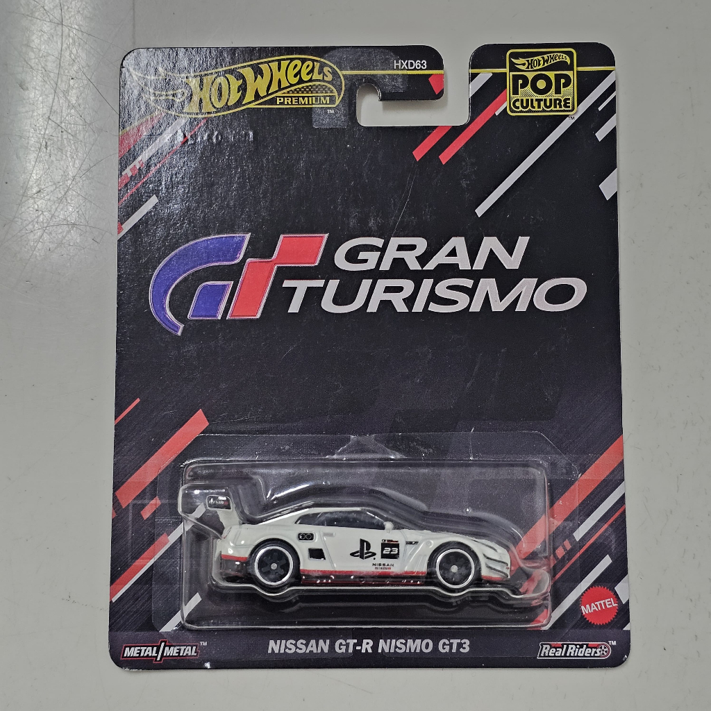Hot Wheels Premium Nissan GT-R Nismo GT3 Gran Turismo - Pop