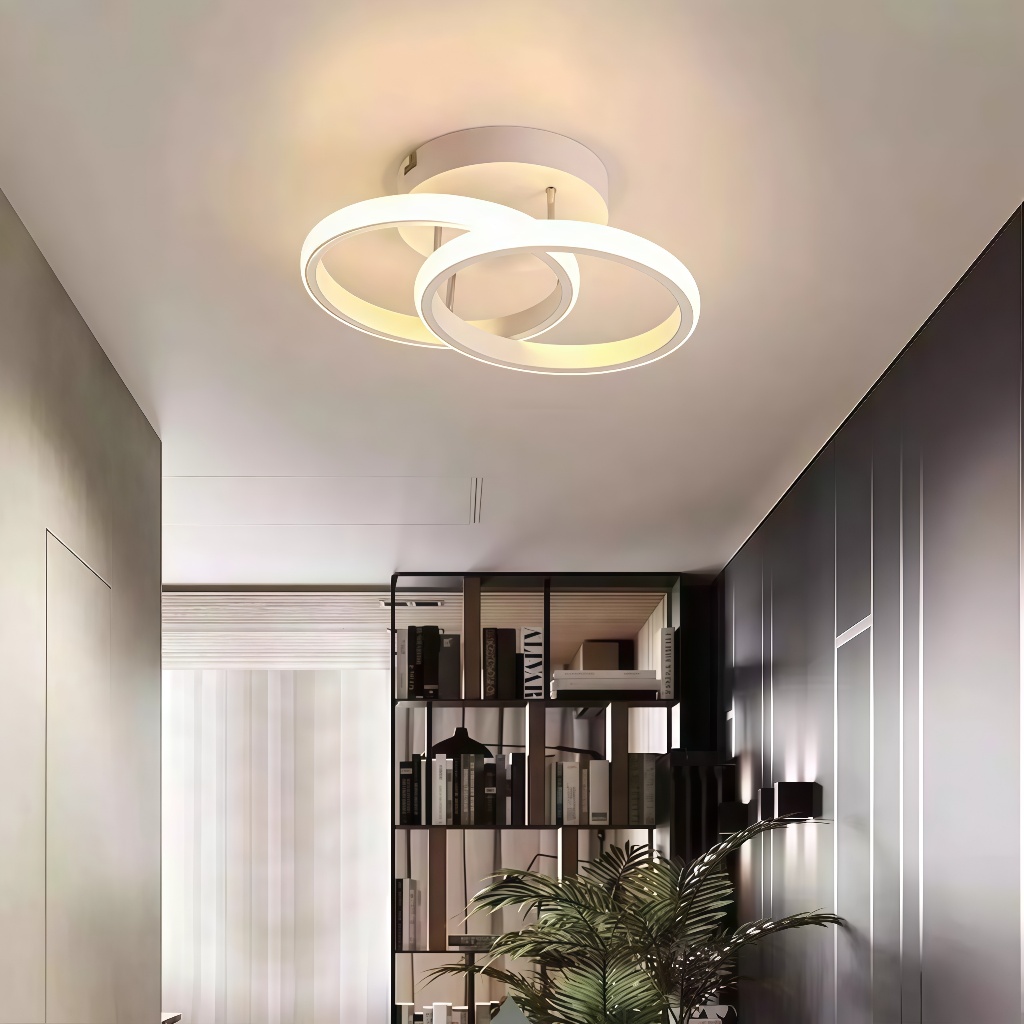 3 Cores(110V/220V) Luminária De Teto Plafon Led Moderna Lustre para Corredor Sala Quarto Cozinha