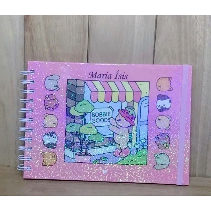 Caderno Colorir bobbie goods Personalizado com nome | Shopee Brasil